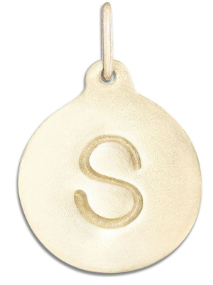 "s" Alphabet Charm