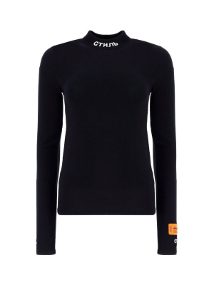 Heron Preston Turtleneck Knitted Jumper