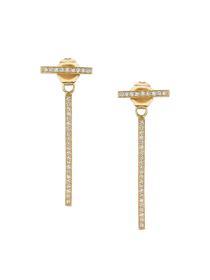 Pave Bar Back Studs