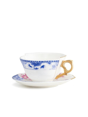 Hybrid Zenobia Porcelain Tea Cup W/ Saucer