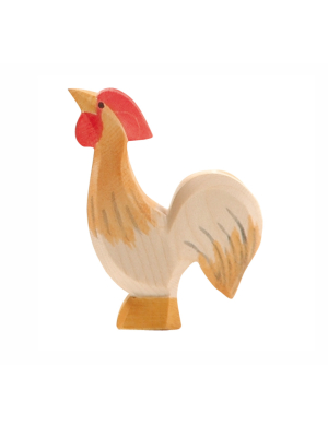 Ostheimer Wooden Rooster, Ochre