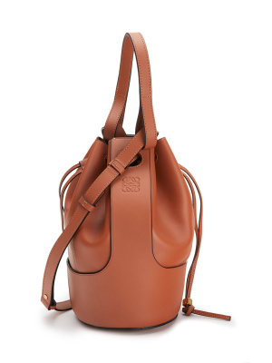 Large Nappa Leather Balloon Bag