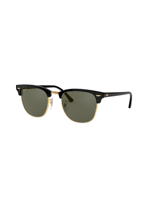 Ray-ban Rb3016 901/58 Unisex Square Lifestyle Sunglasses Black