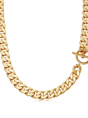 Lucy Williams T-bar Chunky Chain Necklace