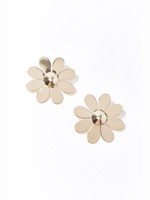 Oversized Daisy Stud Earrings