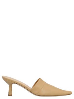 By Far Cynthia Heeled Mules