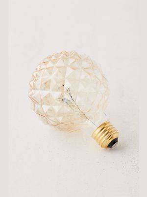Cut Glass Light Bulb
