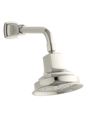 Kohler K-45410-g Margaux 1.75 Gpm Single Function Shower Head With Masterclean Sprayface And Katalyst Air-induction