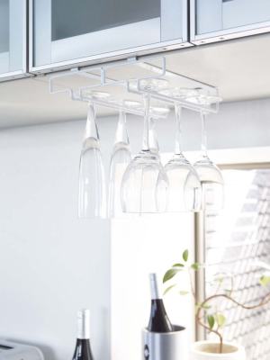 Tower Under Shelf Stemware Rack In Various Colors