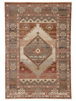 Vibe By Jaipur Living Constanza Medallion Blush/ Gray Area Rug (5'x7'6")