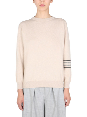 Brunello Cucinelli Stripe-detailed Crewneck Jumper