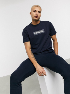 Napapijri Sox T-shirt In Navy