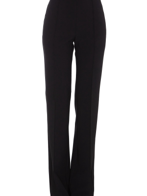 Elisabetta Franchi Double Crepe Palazzo Trousers