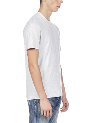 Brunello Cucinelli Logo Embroidered T-shirt