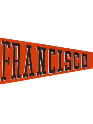 San Francisco, Ca Pennant - California • Oxford Pennant Original