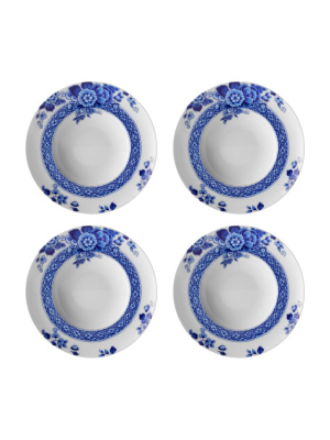 Blue Ming Bowls, Set Of 4