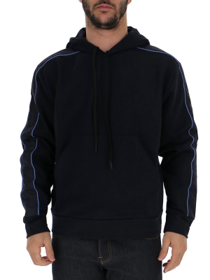 Prada Contrasting Panelled Hoodie