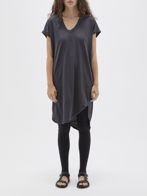 Boxy T.shirt Dress With Tail Ll