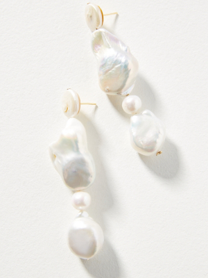 Nst Studio Baroque Pearl Drop Earrings