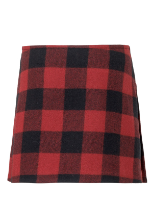 Dsquared2 Pleated Tartan Skirt