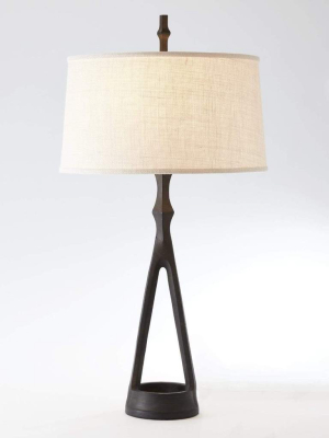 Global Views Compass Table Lamp