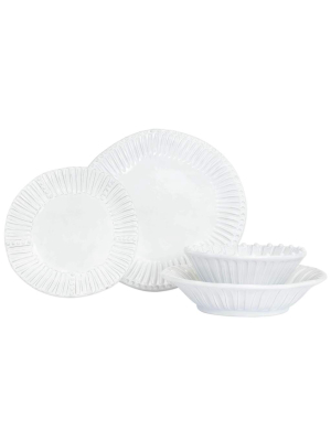 Vietri Incanto Stripe Four-piece Place Setting