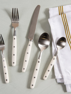 Jones Cream Handle Utensils