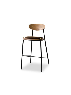 Kink Bar Stool - Smoked