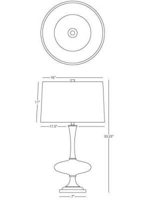 Raquel Table Lamp