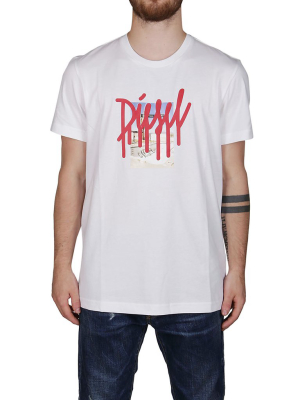 Diesel Logo Printed T-shirt