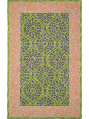 Latanya Leaf Hooked Rug - Safavieh