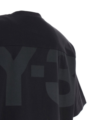 Y-3 Logo Printed Crewneck T-shirt