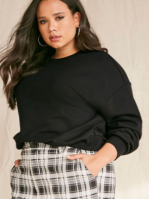 Plus Size French Terry Sweatshirt