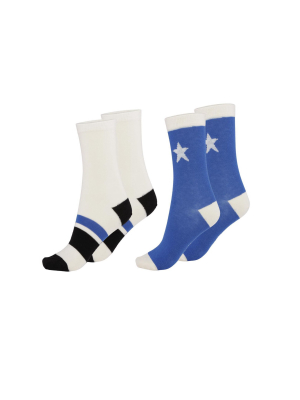 Nitis Socks 2 - Pack - Royal Blue