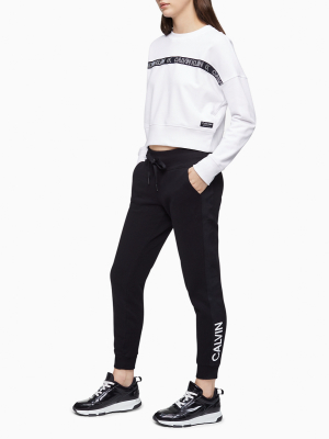 Performance Drawstring Logo Waistband Joggers