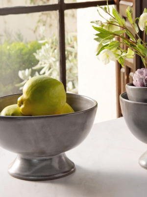 Blue Pheasant Wilson Footed Serving Bowls (pack Of 2)