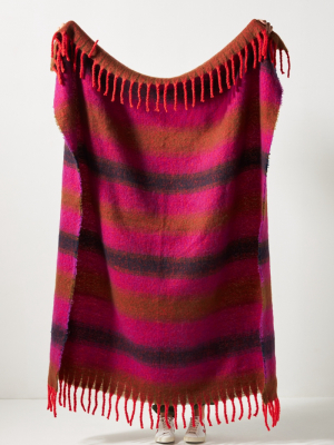 Rives Striped Throw Blanket