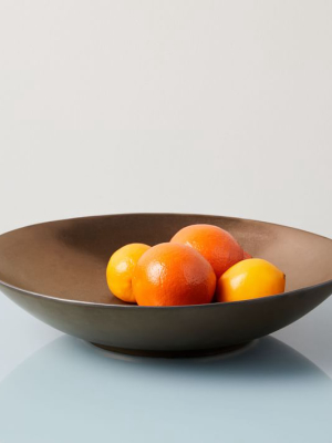 Reactive Glaze Large Serve Bowl