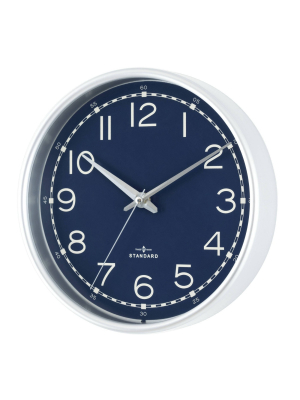 10" Wall Clock Navy - Threshold™