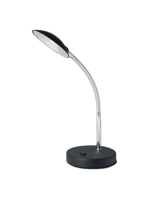 Gooseneck Saucer Led Table Lamp - Ore International