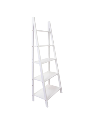 70.8" X 25.2" Five-tier Providence Miller Floor Shelf - Kiera Grace