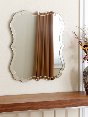 Culpo Rectangle Wall Mirror Silver - Abbyson Living