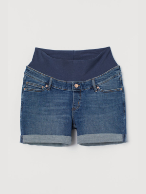 Mama Boyfriend Denim Shorts