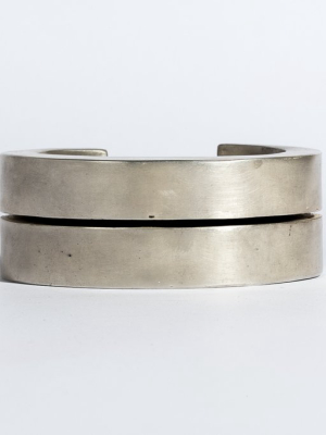 Crescent Crevice Bracelet V2 (30mm, As)