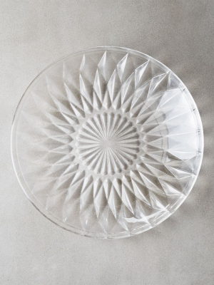 Daphne Glass Appetizer Plate