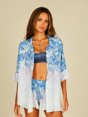 Printed Shirting Coverup