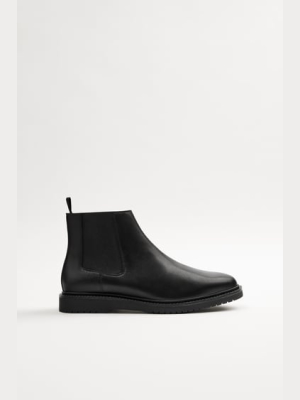 Leather Chelsea Ankle Boots