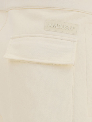 Ambush Logo Patch Drawstring Bermuda Shorts