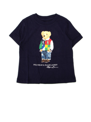 Ralph Lauren Kids Bear Print T-shirt