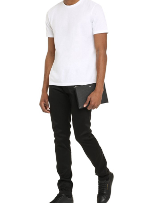 Saint Laurent Plain Crewneck T-shirt